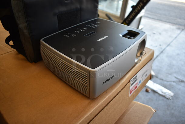 InFocus IN2106 Projector in Bag. 100-240 Volts, 1 Phase.  - Image 4 of 12