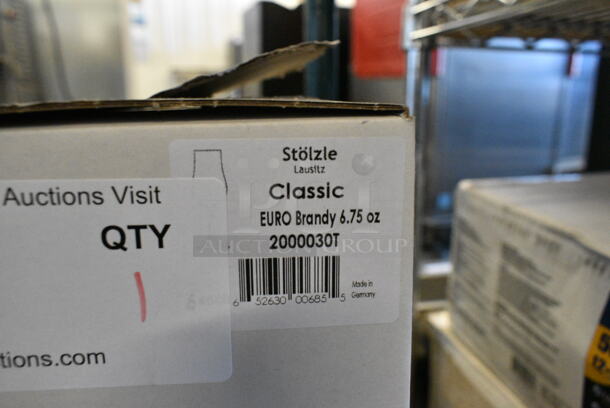 BRAND NEW SCRATCH AND DENT! Box of 6 Stolzle 2000030T Assorted Specialty 6.5 oz. Euro Brandy Glass - Image 3 of 3