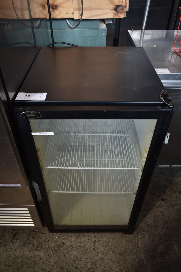 QBD DC7H Metal Commercial Mini Cooler Merchandiser. 120 Volts, 1 Phase. Tested and Working! - Image 1 of 6