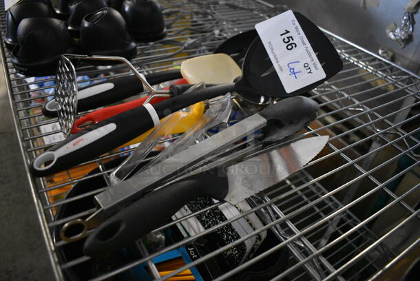ALL ONE MONEY! Lot of Various Utensils Including Spatula and Masher! - Image 4 of 4