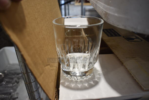 3 Boxes of 36 BRAND NEW IN BOX! Oneida Rocks Glasses. 3x3x3.5. 3 Times Your Bid!