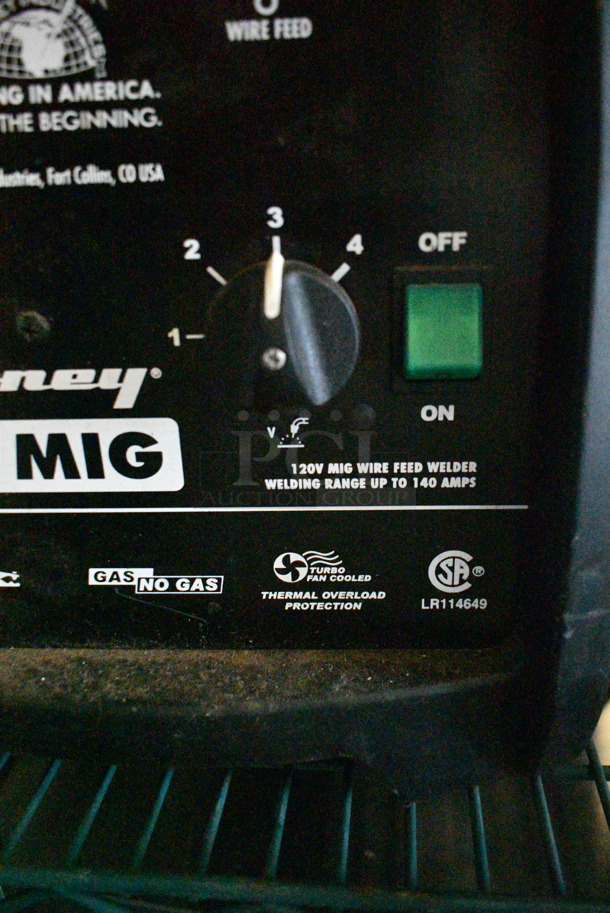 Forney 140 MIG Welder. 120 Volts, 1 Phase.  - Image 5 of 10