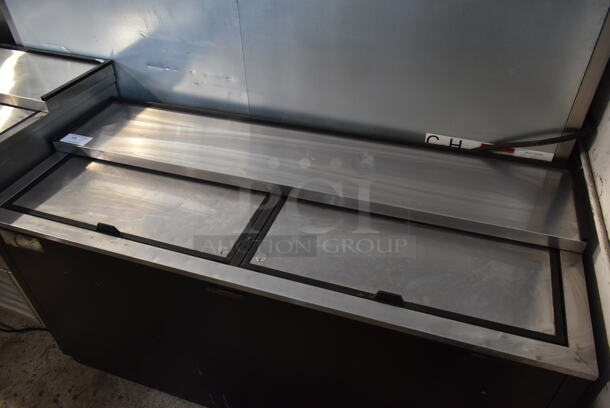 Turbo Air TBC-65SB Stainless Steel Commercial Back Bar Bottle Cooler w/ 2 Sliding Lids. 110-120 Volts, 1 Phase. Tested and Working! - Image 2 of 5