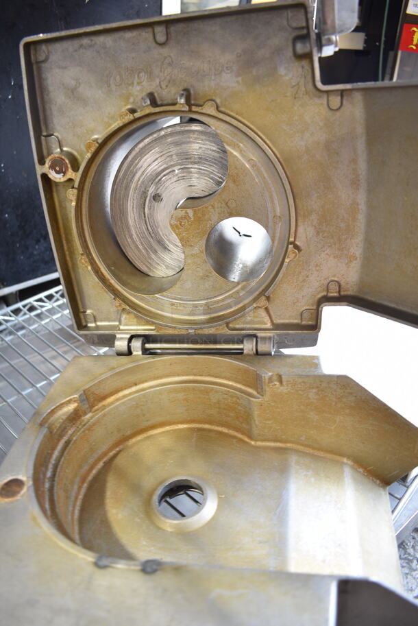 Robot Coupe Metal Commercial Continuous Feed Head for Food Processor.  - Image 2 of 4