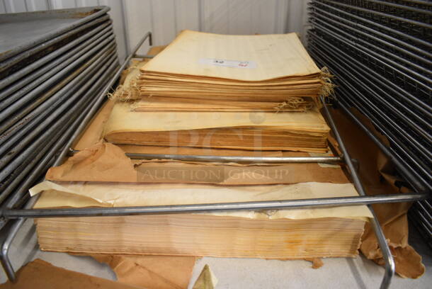 ALL ONE MONEY! Lot of Fryer Sheets and Metal Pieces! - Image 2 of 3