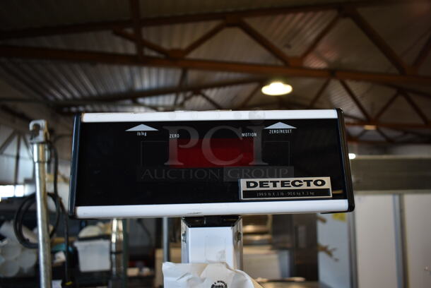 BRAND NEW SCRATCH AND DENT! Cardinal Detecto 6800 Countertop 200 Pound Capacity Scale. - Image 5 of 6