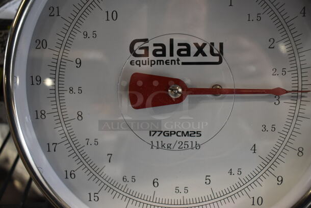 BRAND NEW SCRATCH AND DENT! Galaxy 177GPCM25 25 lb. Mechanical Portion Control Scale - Image 3 of 3