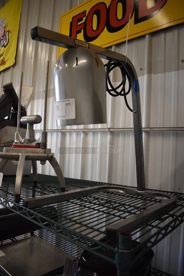 Nemco Metal Commercial Countertop Warming Lamp. 14x19x19. Tested and Does Not Power On - Image 1 of 4