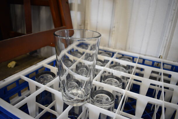 13 Beverage Glasses in Dish Caddy. 3.5x3.5x6. 13 Times Your Bid! - Image 2 of 4