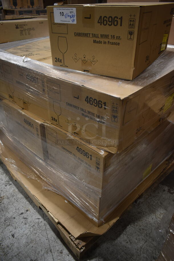 PALLET LOT of 16 Boxes of 24 BRAND NEW Chef & Sommelier 46961 Cabernet 16 oz. Tall Wine Glass by Arc Cardinal. 16 Times Your Bid! - Image 4 of 7
