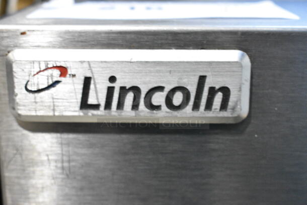 Lincoln Impinger 2502000U00V1620 Stainless Steel Commercial Countertop Electric Powered Conveyor Pizza Oven. 240 Volts, 1 Phase.  - Image 6 of 7
