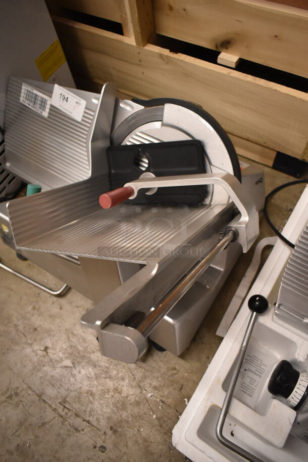 2018 Bizerba GSP H Metal Commercial Countertop Meat Slicer. 120 Volts, 1 Phase. Cannot Test Due To Missing Power Cord - Image 2 of 6