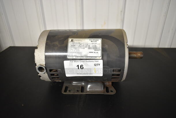Emerson P63PYCJD-2723 Motor. 200/230-460 Volts, 3 Phase.  - Image 1 of 4