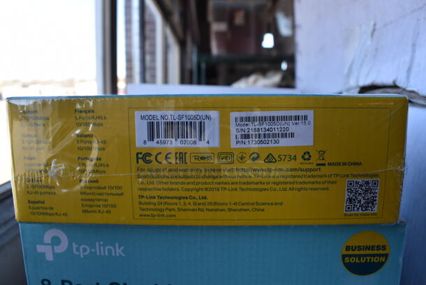 6 Various Items; TP Link 5 Port Desktop Switch, TP Link 8 Port Gigabit Desktop Switch, Linksys 8 Port Ethernet Switch, Cisco Meraki Z3 Router, 2 Ubiquit UAP-AC-PRO Pro Access Point. 6 Times Your Bid! - Image 3 of 12