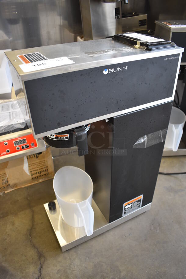 BRAND NEW! 2022 Bunn VPR-APS Stainless Steel Commercial Countertop Coffee Machine w/ Poly Brew Basket and Pitcher. 120 Volts, 1 Phase. 16x8x27. Tested and Working! - Image 3 of 5