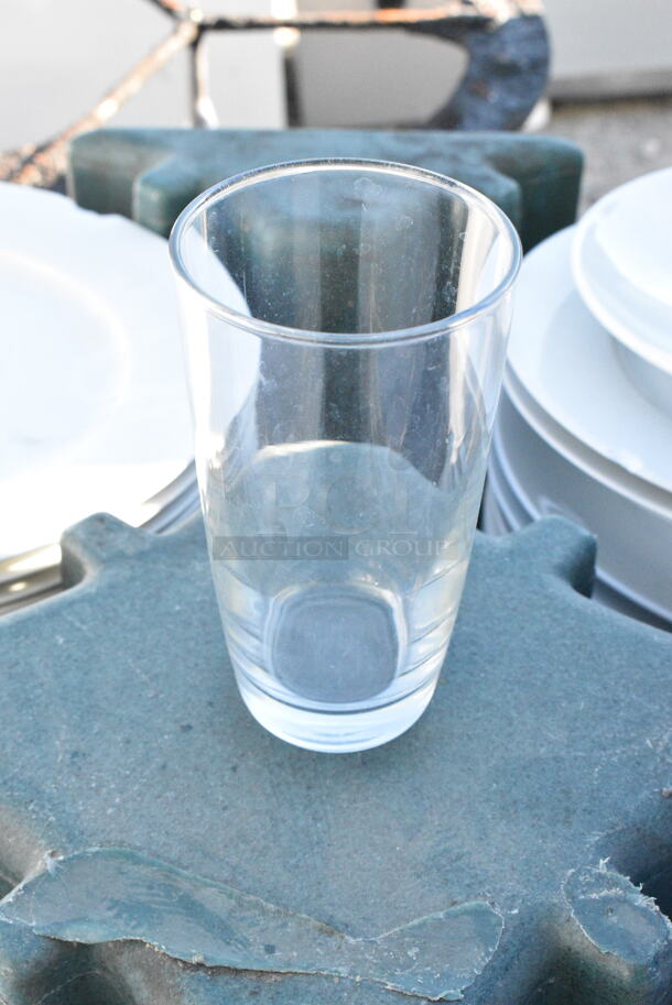 9 Poly Dish Caddies w/ Contents Including Beverage Glasses. 9 Times Your Bid!  - Image 5 of 6