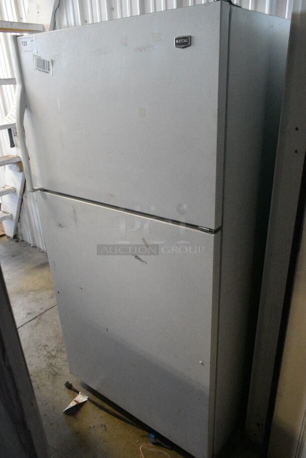 Maytag M1TXEGMYW01 Metal Cooler w/ Freezer. 115 Volts, 1 Phase. Tested and Working! - Image 1 of 6