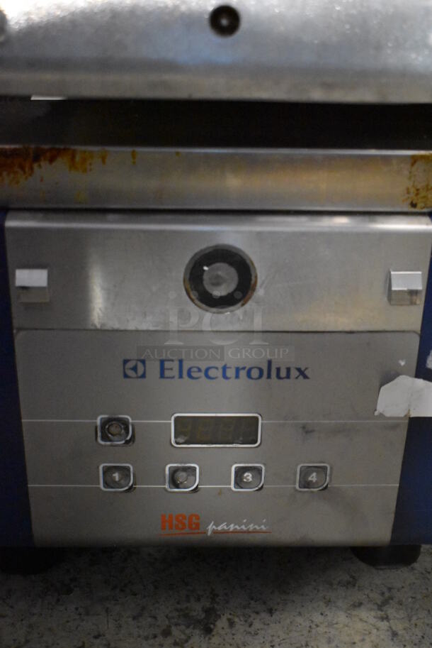 2013 Electrolux HSG Model HSPPUS Stainless Steel Commercial Countertop Electric Powered Panini Press. 208 Volts, 1 Phase. 14x24x21 - Image 7 of 7