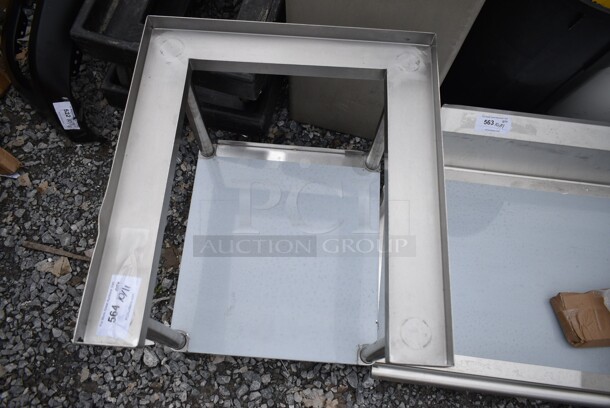 BRAND NEW SCRATCH AND DENT! ServIt 423TCWSTAND Portable Stand for TCW26 and TCW46 Chip Warmers. No Casters.  - Image 4 of 5