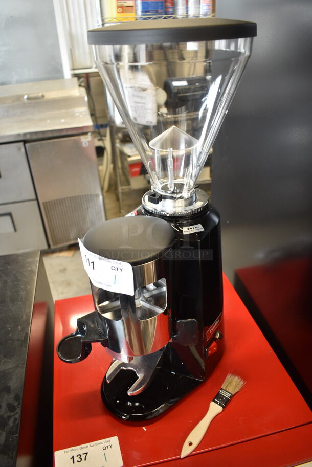 BRAND NEW SCRATCH AND DENT! Estella 236ECEG26 Metal Commercial Countertop Espresso Bean Grinder w/ Hopper. 110/120 Volts, 1 Phase. Tested and Working! - Image 2 of 8