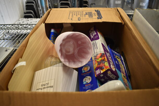 ALL ONE MONEY! Lot of 3 Boxes of Various Items Including Glass Jar and Extension Cord! - Image 4 of 5