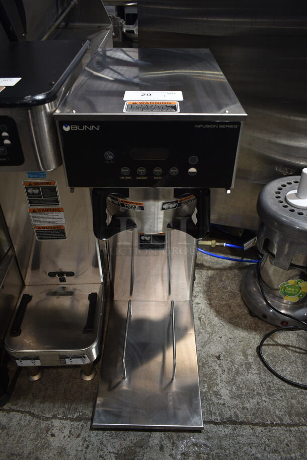 2019 Bunn IC3-DBC Stainless Steel Commercial Countertop Iced Tea Machine w/ Metal Brew Basket. 120/208 Volts, 1 Phase. 
