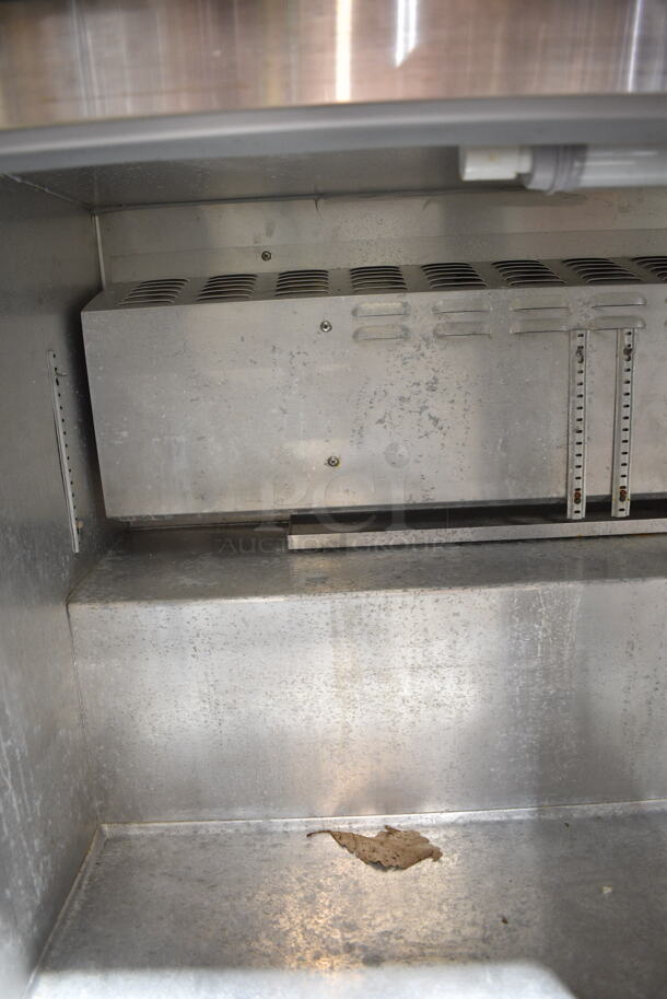 Continental SW72-GD Stainless Steel Commercial 3 Door Back Bar Cooler Merchandiser on Commercial Casters. 115 Volts, 1 Phase. Tested and Working! - Image 5 of 6