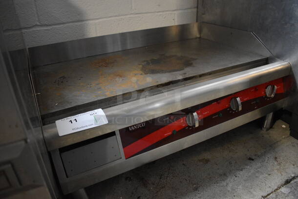 Avantco Model 177EG30N Stainless Steel Commercial Countertop Electric Powered Flat Top Griddle. 208/240 Volts. 30x21x14 - Image 5 of 7