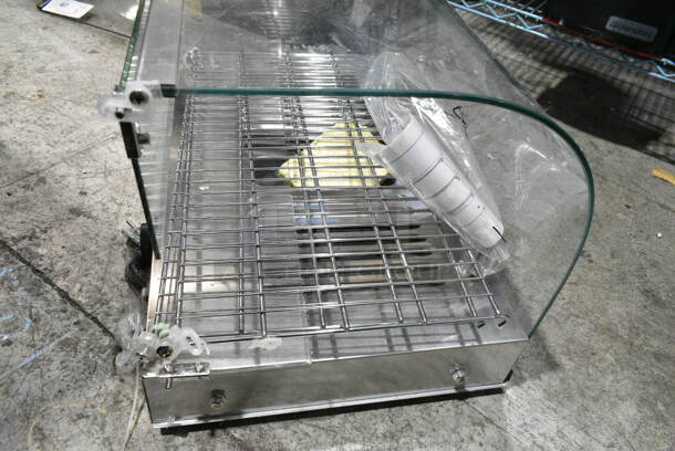 KoolMore HDC-1.5C Metal Countertop Heated Display Case Merchandiser. 110-120 Volts, 1 Phase. Tested and Working! - Image 6 of 10