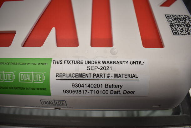 2 Exit Signs. Includes 12x9x3. 2 Times Your Bid! - Image 6 of 12