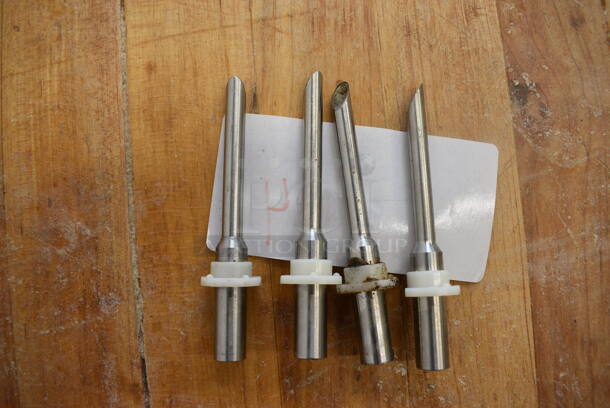 4 Spouts for Pastry Donut Filler Hopper. Goes GREAT w/ Items 23-24, 26! 4