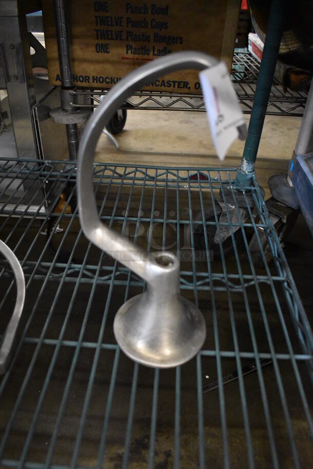 Metal Commercial Dough Hook Attachment for Hobart Mixer. 6x4x11 - Image 2 of 5