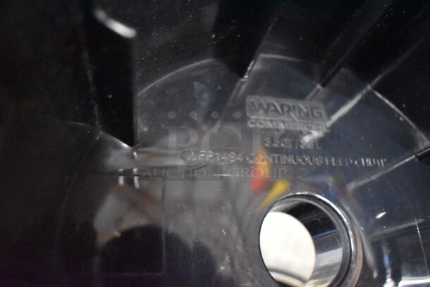 ALL ONE MONEY! Lot of Parts to Food Processor Including 8 Various Blades, 2 Covers and Bowl. Includes 9x10x12 - Image 6 of 6