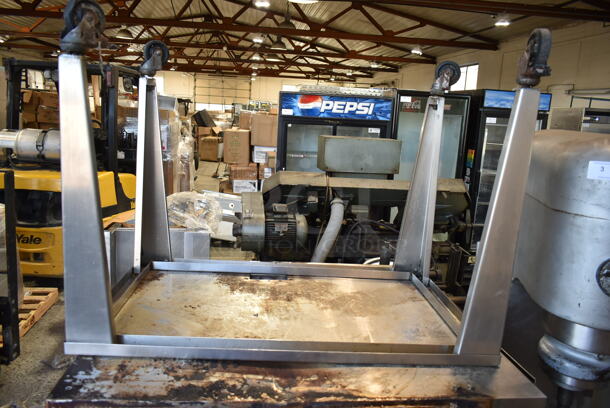 Hardt Inferno 3500 Stainless Steel Commercial Natural Gas Powered Rotisserie Oven. Comes w/ Metal Legs on Commercial Casters. 76,000 BTU.  - Image 2 of 11