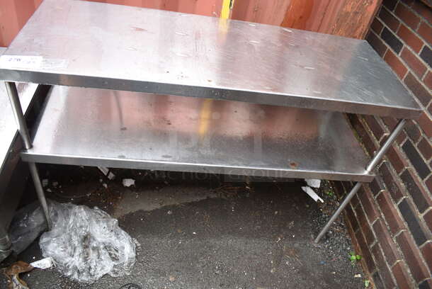 Stainless Steel 2 Tier Over Shelf.  - Image 1 of 4