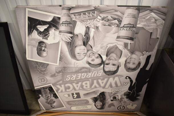 6 Black and White Pictures. 36x0.5x36. 6 Times Your Bid! - Image 6 of 8