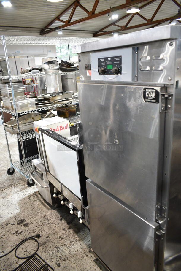 Winston CVap Stainless Steel Commercial Warming Holding Cabinet. Tested and Working! - Image 2 of 3