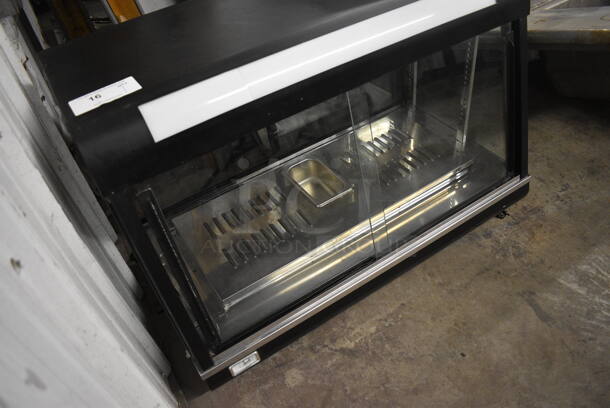 Metal Commercial Countertop Heated Display Case Merchandiser. 35x20x24. Tested and Working! - Image 4 of 5