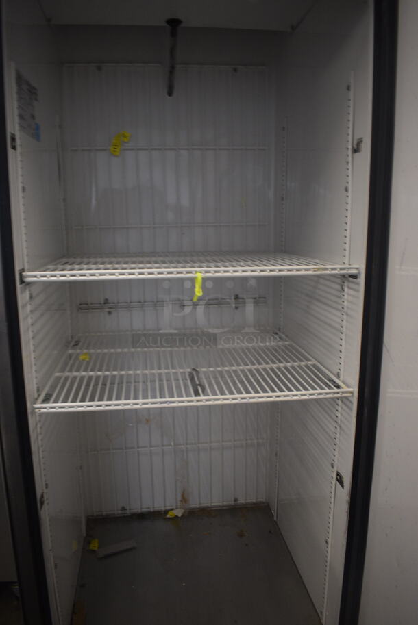 2013 True T-23F 1 Door Stainless Steel Reach in Freezer w/ Poly Coated Racks on Commercial Casters. 115 Volt, 1 Phase. Tested and Working! - Image 4 of 7