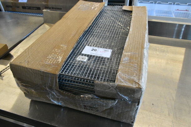 Box of 14 BRAND NEW SCRATCH AND DENT! WPG-1624 16" X 24" Chrome Plated Wire Pan Grate - Image 1 of 2