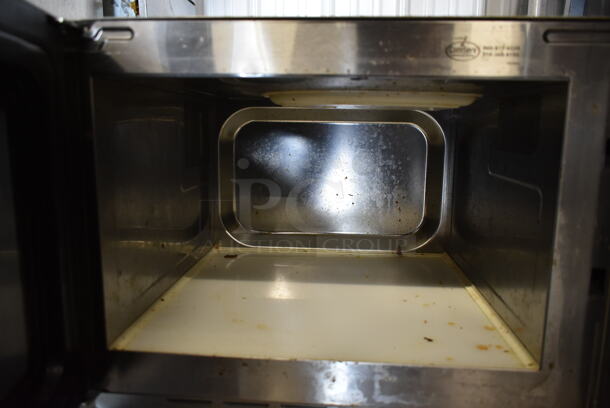 2020 Amana RCS10DSE Stainless Steel Commercial Countertop Microwave Oven. 120 Volts, 1 Phase.  - Image 5 of 7