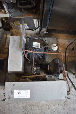Copeland Model RST45C1E-CAV-201 Metal Commercial Compressor. 208/230 Volts, 1 Phase. 22x27x18