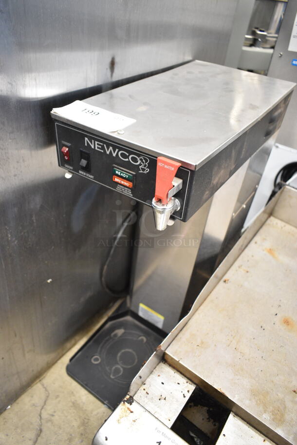 Newco ACE-D Stainless Steel Commercial Countertop Coffee Machine w/ Hot Water Dispenser. 120 Volts, 1 Phase.  - Image 2 of 6