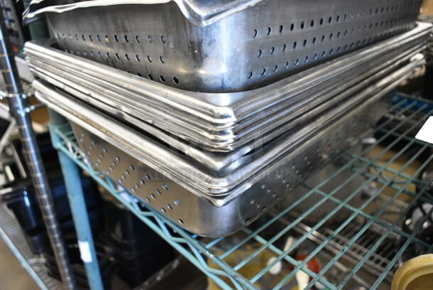 20 Various Stainless Steel Full Size Drop In Bins. 20 Times Your Bid!  - Image 4 of 4