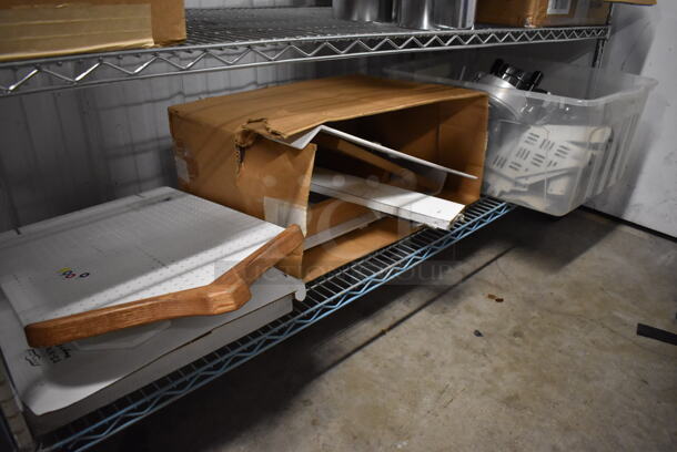 Expert Metal Commercial Floor Style Embroidery Machine on Commercial Casters w/ 2 Tiers Worth of Extra Parts, White 3 Drawer Cabinet of Thread and Pattern Board. Includes 25x34x64 - Image 8 of 12