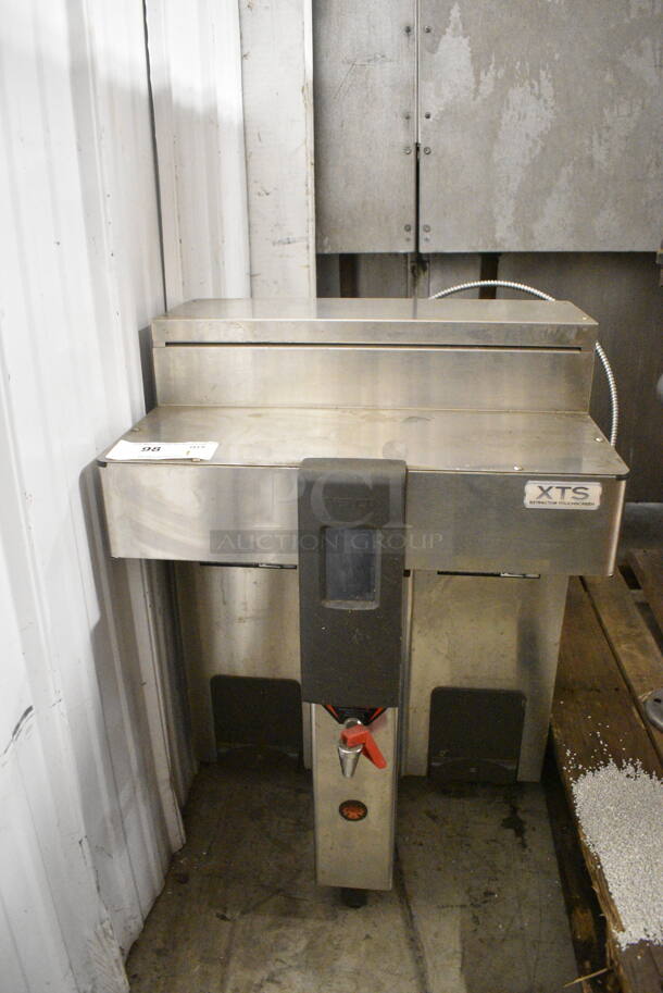 Fetco CBS-2132-XTS Stainless Steel Commercial Countertop Dual Coffee Machine w/ Hot Water Dispenser. 200-240 Volts, 1 Phase. - Image 1 of 8