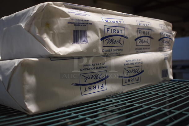 ALL ONE MONEY! Lot of 6 Bundles of First Mark Dinner Napkins - Image 2 of 3