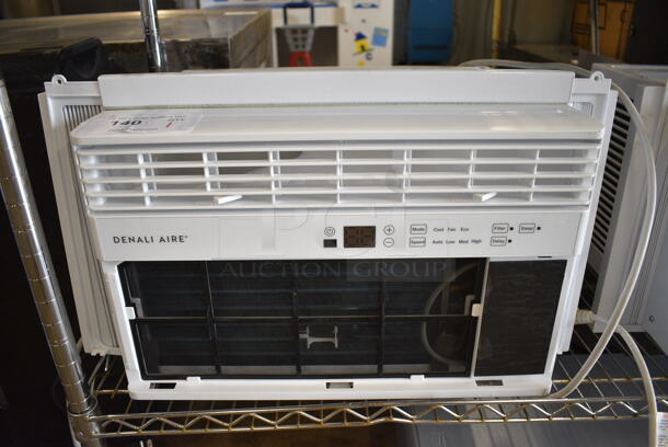 Denali Aire 2DANC8K Metal Window Mount Air Conditioner. 115 Volts, 1 Phase. 18.5x16.5x13.5. Tested and Does Not Power On