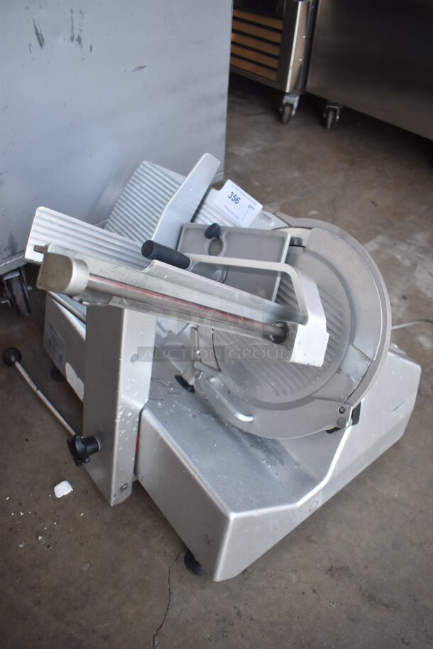 2012 Bizerba GSP H Stainless Steel Commercial Countertop Meat Slicer. 120 Volts, 1 Phase. 25x28x24. Cannot Test Due To Cut Power Cord - Image 2 of 8
