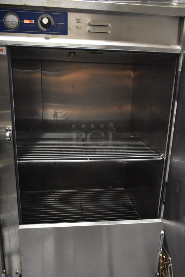 Wittco Stainless Steel Commercial 4 Half Size Reach In Warming Cabinet w/ Racks on Commercial Casters. Tested and Working! (kitchen #2) - Image 5 of 9